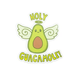 Holy Guacamole Vinyl Sticker